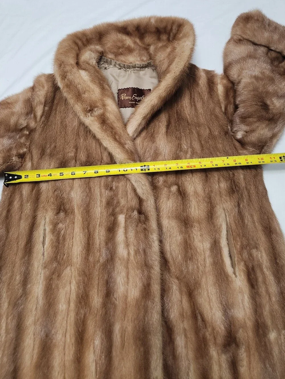 ROSEN ENGELSON SAINT PAUL FOAX FUR WOMEN COATS COLOR BROWN